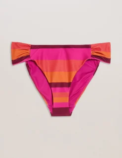 New Lobster Limited Bademode|Der Weihnachtsladen<Gestreifte Bikinihose mit Abnähern an den Seiten