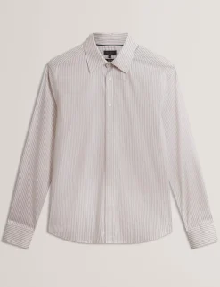 New Lobster Limited Shirts<Gestreiftes Langarmhemd aus Baumwolle