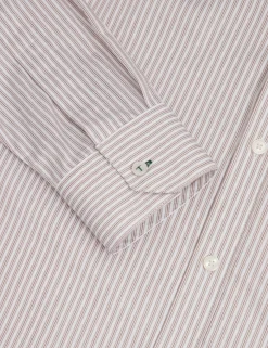 New Lobster Limited Shirts<Gestreiftes Langarmhemd aus Baumwolle