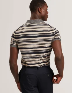 New Lobster Limited Die Leinen-Kollektion|Der Weihnachtsladen<Gestreiftes Poloshirt aus Leinenmischgewebe