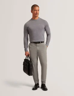 New Lobster Limited Hosen & Chinos<Glen Check Hose mit Bundfalten