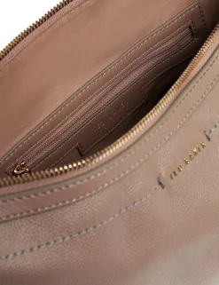 New Lobster Limited Umhängetaschen<Große Hobo-Tasche aus Leder mit Gurtband