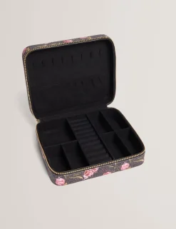 Damen New Lobster Limited Sämtliches Zubehör|Der Weihnachtsladen<Großer Schmuckkoffer aus PU mit Blumenmuster