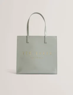 New Lobster Limited Tragetaschen|Icon & Signature Taschen<Große Tragetasche mit Icon-Motiv aus geknittertem Kunstleder