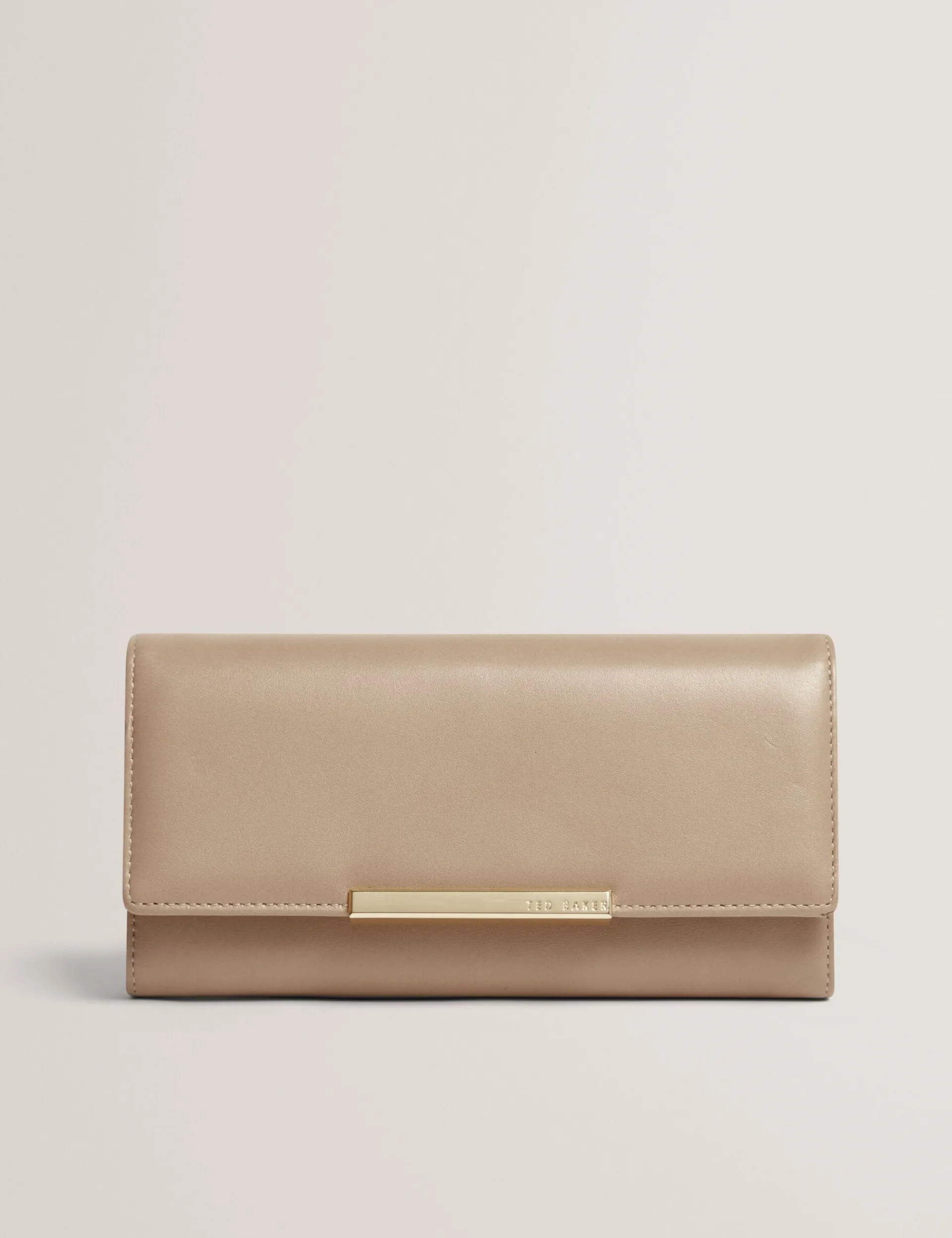 New Lobster Limited Geldbörsen & Kartenetuis|Sämtliches Zubehör<Große zweifach faltbare Handtasche aus Leder mit Bar-Detail