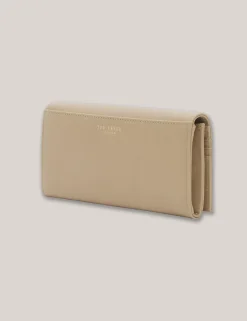 New Lobster Limited Geldbörsen & Kartenetuis|Sämtliches Zubehör<Große zweifach faltbare Lederhandtasche mit Bar-Detail
