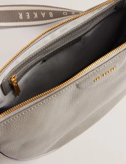 New Lobster Limited Umhängetaschen<Halbmondförmige Umhängetasche aus Leder mit Gurtband