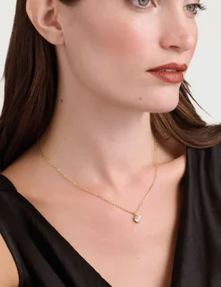 Damen Licensee Simon Harrison Festliche Kleidung|Damenschmuck<Halskette mit Kristallherz-Anhänger