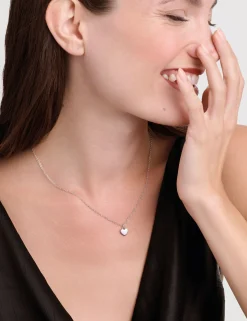 Damen Licensee Simon Harrison Damenschmuck|Sämtliches Zubehör<Halskette mit Mini-Herzanhänger