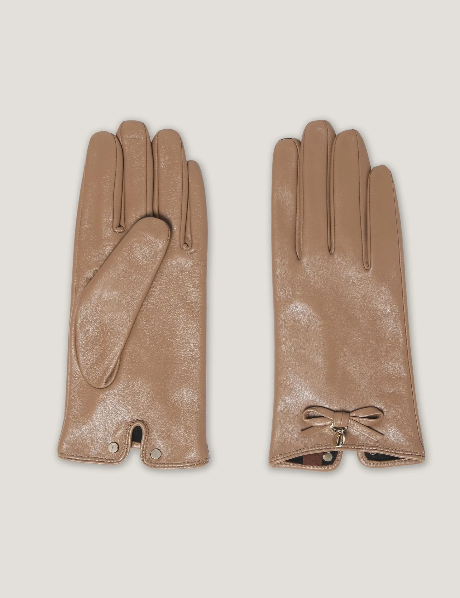 New Lobster Limited Hüte, Handschuhe & Schals|Sämtliches Zubehör<Handschuhe mit Schleifendetail aus weichem Leder