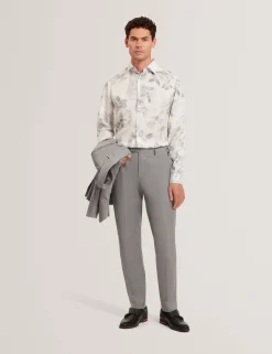New Lobster Limited Shirts|Festliche Kleidung<Hemd mit fotografischem Blattdruck, normale Passform
