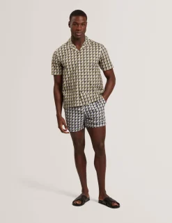 New Lobster Limited Shirts|Der Weihnachtsladen<Hemd mit lässiger Passform und aufgemaltem geometrischen Muster