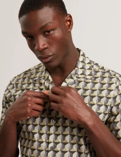 New Lobster Limited Shirts|Der Weihnachtsladen<Hemd mit lässiger Passform und aufgemaltem geometrischen Muster