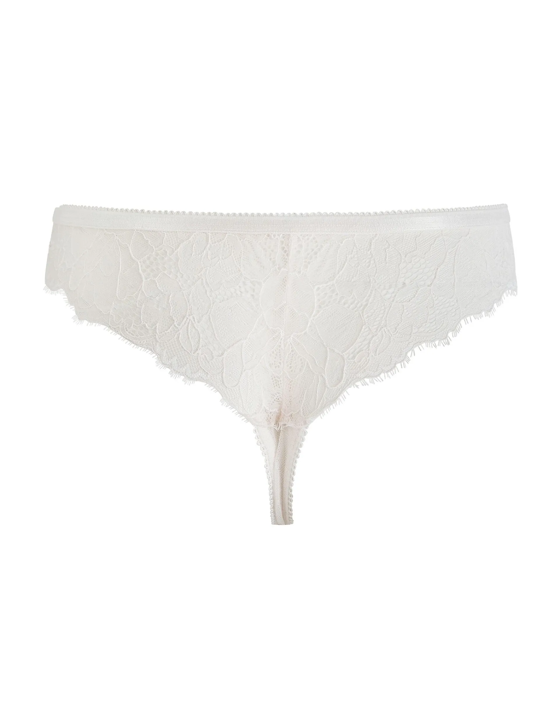 Licensee Pie 2 Brands Nachtwäsche & Dessous|Nachtwäsche & Dessous<High-Leg-Tanga aus Mesh und Spitze