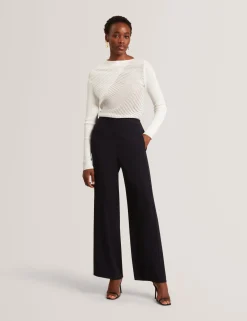 New Lobster Limited Hosen & Shorts<Hochtaillierte Schlupfhose mit weitem Bein