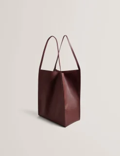 New Lobster Limited Tragetaschen<Hohe, strukturierte Tragetasche aus weichem Leder