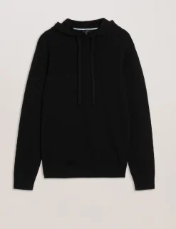 New Lobster Limited Sweatshirts & Kapuzenpullover|Pullover & Strickwaren<Hoodie aus strukturiertem T-Strick-Wollmischgewebe