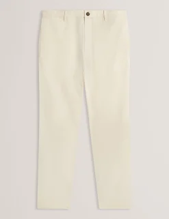New Lobster Limited Hosen & Chinos|Der Weihnachtsladen<Hose aus geradem Baumwoll-Leinen-Twill