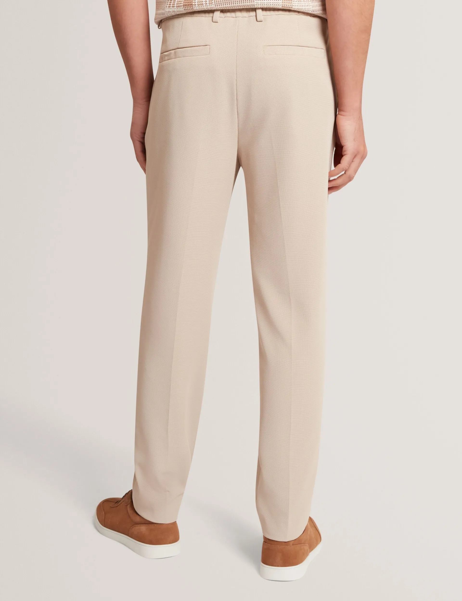New Lobster Limited Hosen & Chinos<Hose mit Waffelstruktur und schmal zulaufendem Bein