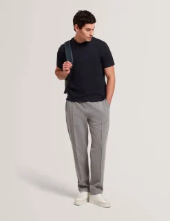 New Lobster Limited Breezy Blues Bearbeiten|Hosen & Chinos<Jogginghose aus Stretch-Baumwolle mit geradem Bein zum Hineinschlüpfen
