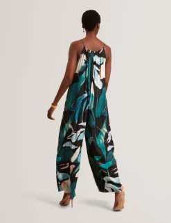 New Lobster Limited Jumpsuits & Playsuits|Der Weihnachtsladen<Jumpsuit mit abstraktem Print und weitem Bein