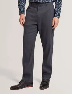 New Lobster Limited Hosen & Chinos<Karierte Leinenmischung Hose in normaler Passform