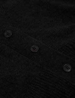 Damen New Lobster Limited Oberteile & Blusen|Luxusgeschenke Für Damen<Kastenförmiger Strickcardigan aus Merinowolle mit V-Ausschnitt