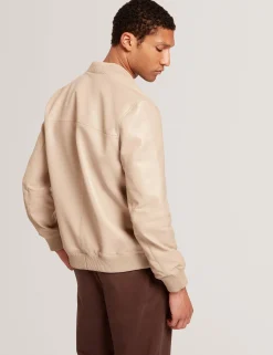 Herren New Lobster Limited Luxusgeschenke Für Herren|Mäntel Und Jacken<Klassische Bomberjacke aus farbenem Leder