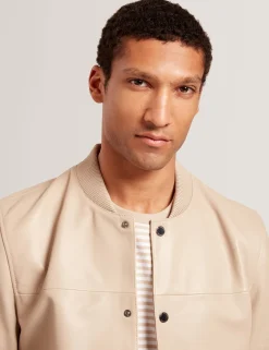 Herren New Lobster Limited Luxusgeschenke Für Herren|Mäntel Und Jacken<Klassische Bomberjacke aus farbenem Leder