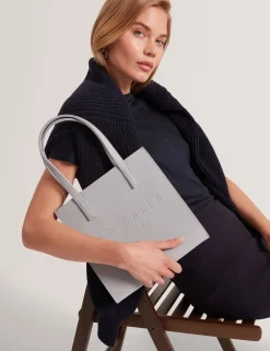 New Lobster Limited Tragetaschen|Icon & Signature Taschen<Kleine Icon-Tragetasche aus strukturiertem PU-Leder