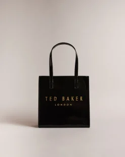 New Lobster Limited Tragetaschen|Icon & Signature Taschen<Kleine Tragetasche mit Crinkle-Textur und Icon-Motiv