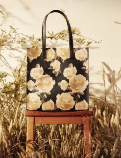 New Lobster Limited Tragetaschen|Golden Hour<Kleine Tragetasche mit Rosen-Print