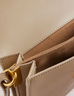 New Lobster Limited Umhängetaschen<Kleine Umhängetasche aus Leder mit Drehverschluss