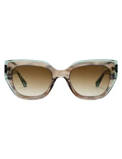 Licensee Mondottica Der Weihnachtsladen|Sonnenbrille<Klobige Cat-Eye-Sonnenbrille aus Acetat