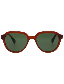 Herren Licensee Mondottica Sonnenbrille|Sämtliches Zubehör<Klobige runde Retro-Sonnenbrille