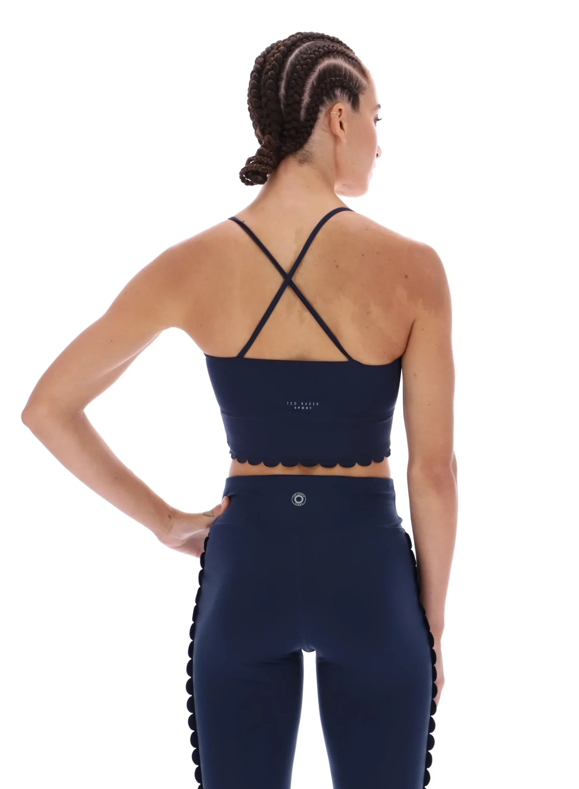 Licensee Batra Group Sportbekleidung<Komfortabler Yoga-Sport-BH mit Wellenkante