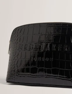New Lobster Limited Wasch- Und Kosmetiktaschen|Gepäck<Kosmetiktasche aus Kunstleder in Kroko-Optik
