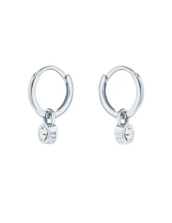 Damen Licensee Simon Harrison Damenschmuck|Sämtliches Zubehör<Kristallanhänger Huggie Ohrringe
