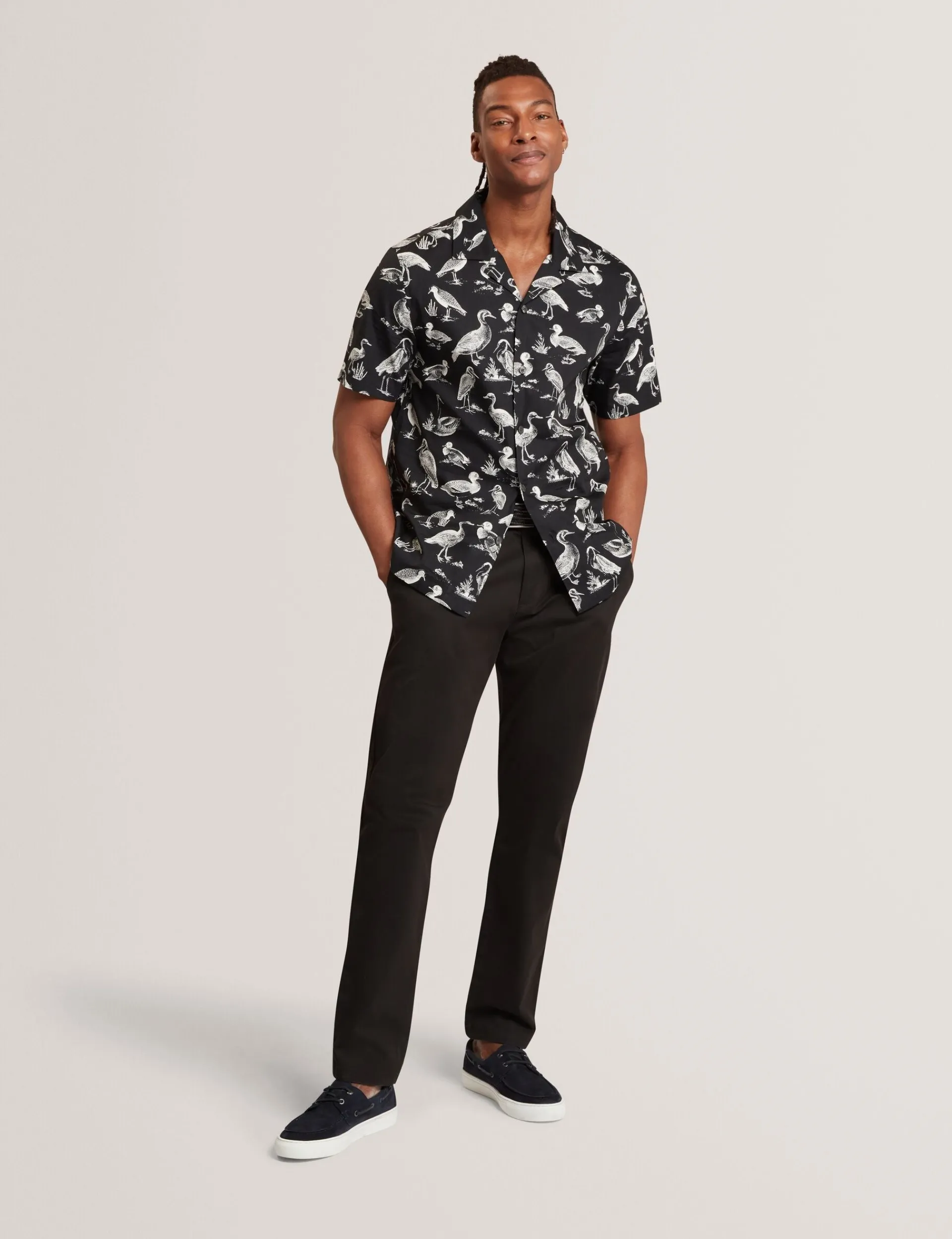 New Lobster Limited Shirts|Der Weihnachtsladen<Kurzarmhemd aus Baumwolle mit Entenmuster