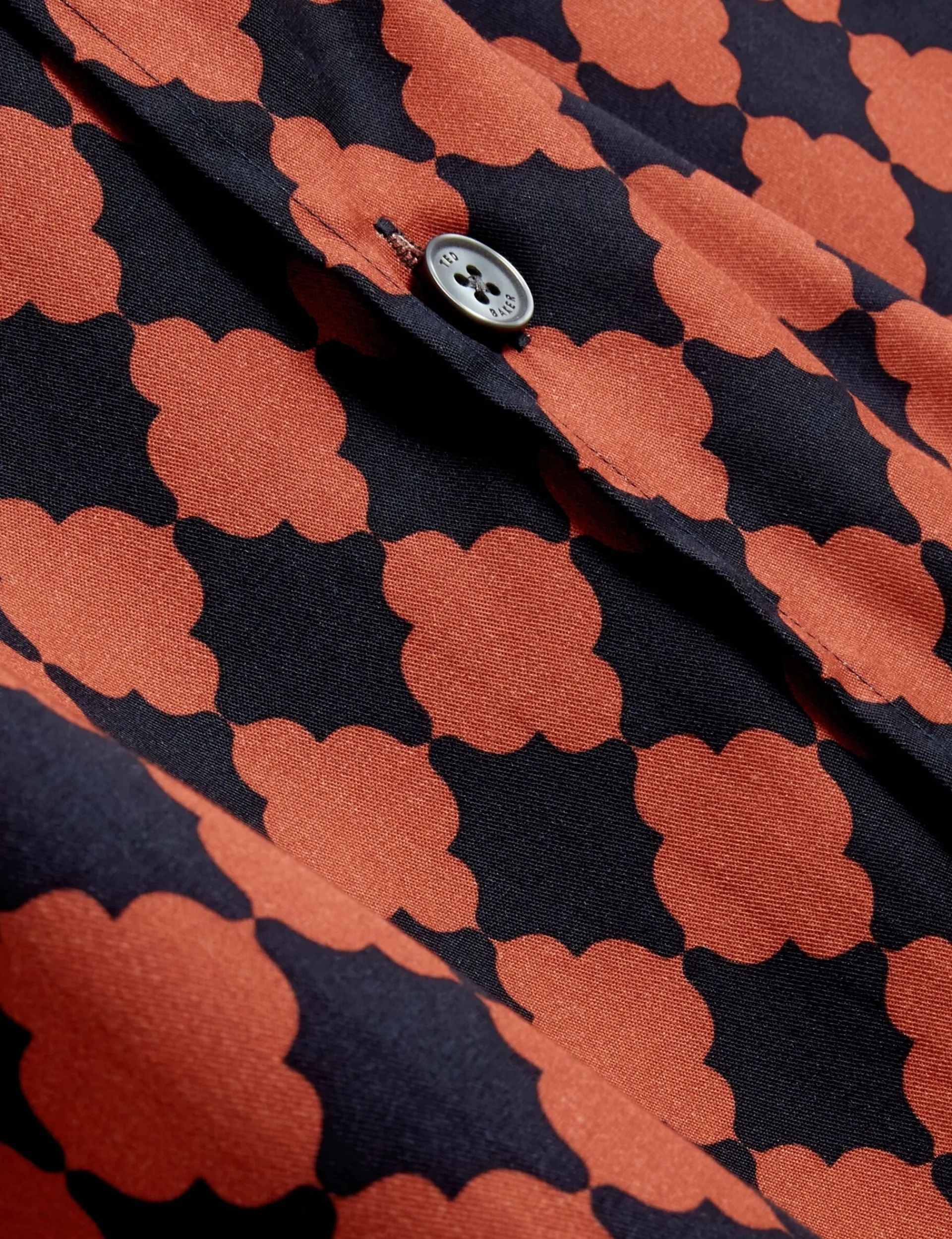 New Lobster Limited Shirts|Der Weihnachtsladen<Kurzarmhemd mit Fliesenbordürenmuster