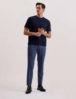 New Lobster Limited Der Weihnachtsladen|Breezy Blues Bearbeiten<Kurzarm-T-Shirt aus Baumwolle mit lockerer Passform