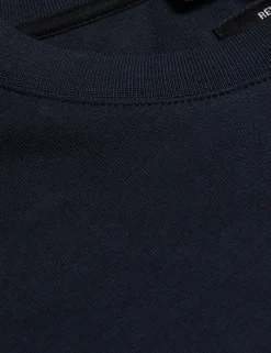 New Lobster Limited Der Weihnachtsladen|Breezy Blues Bearbeiten<Kurzarm-T-Shirt aus Baumwolle mit lockerer Passform