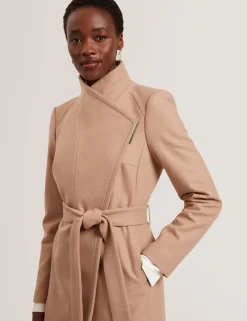 Damen New Lobster Limited Luxusgeschenke Für Damen|Mäntel Und Jacken<Kurzer Wollmantel mit Gürtel