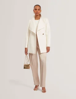 Damen New Lobster Limited Luxusgeschenke Für Damen|Mäntel Und Jacken<Kurzer Wollmantel mit Gürtel