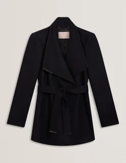New Lobster Limited Mäntel Und Jacken|Arbeitskleidung<Kurzer Wollmantel mit Gürtel