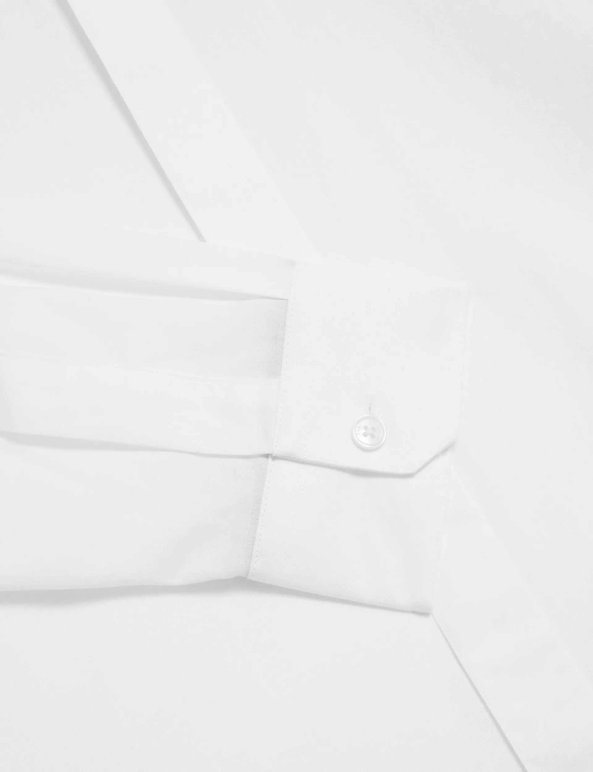 New Lobster Limited Shirts|Festliche Kleidung<Langarmhemd aus Baumwolle mit verdeckter Knopfleiste