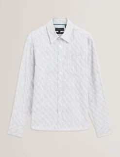 New Lobster Limited Shirts<Langarmhemd mit lässiger Grindle-Textur