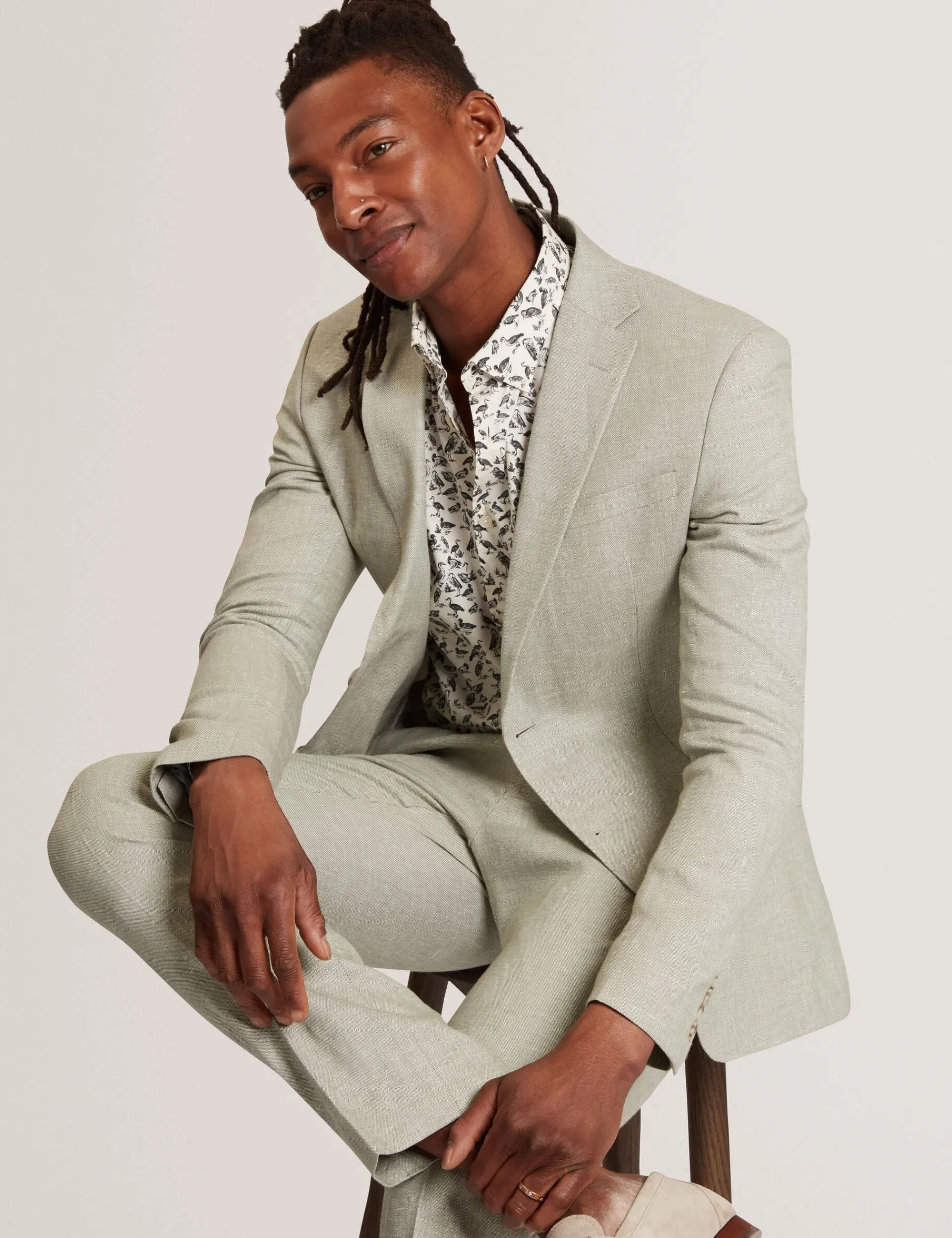New Lobster Limited Shirts|Festliche Kleidung<Langarm-Oxfordhemd mit Entenmuster