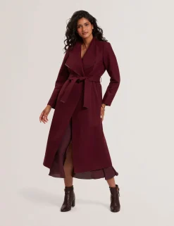 Damen New Lobster Limited Luxusgeschenke Für Damen|Mäntel Und Jacken<Langer Wollmantel mit Gürtel