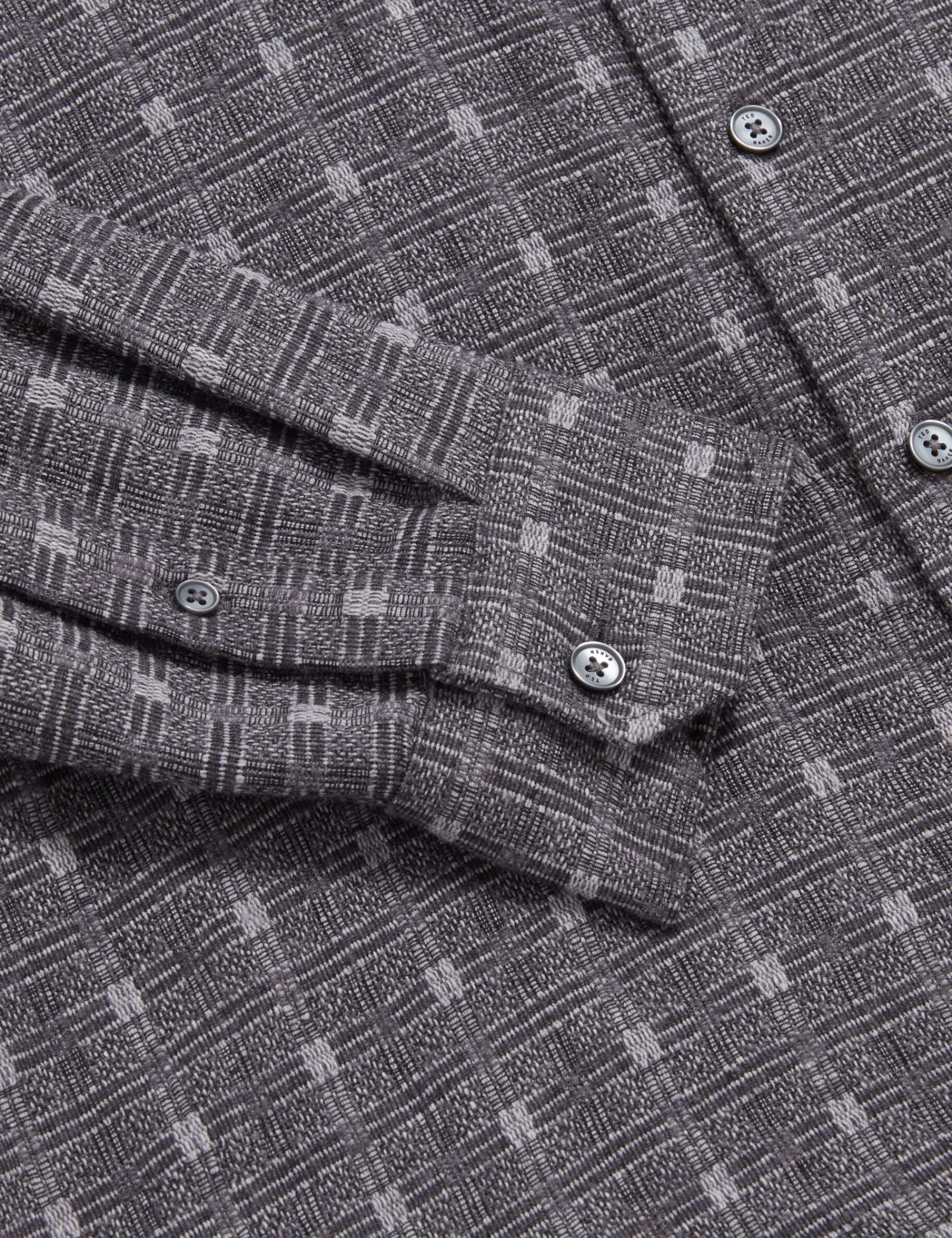 New Lobster Limited Shirts|Festliche Kleidung<Langärmliges Hemd mit Jacquard-Karomuster
